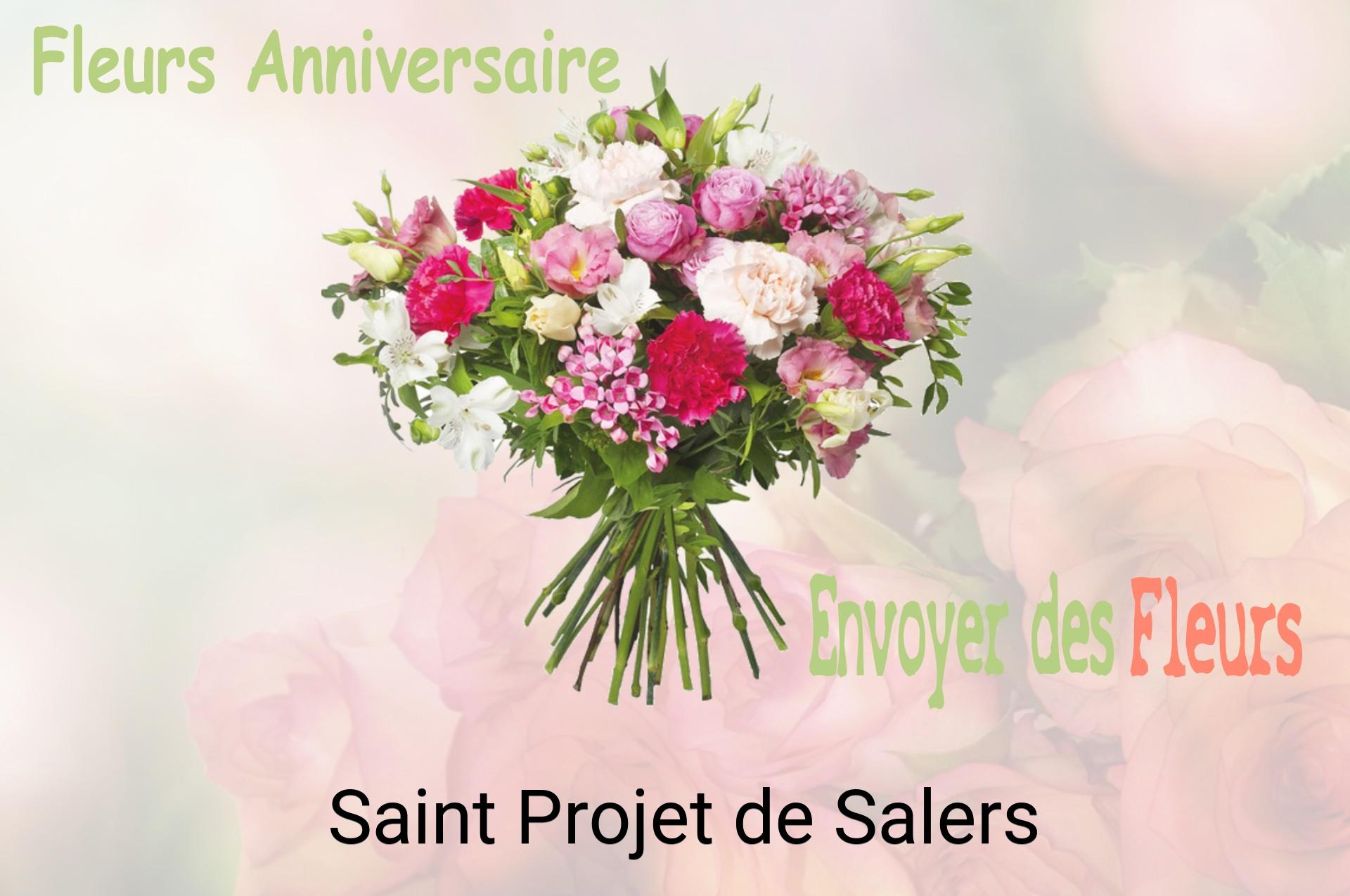 Bouquet de fleurs d’anniversaire livré à Saint-Projet-de-Salers